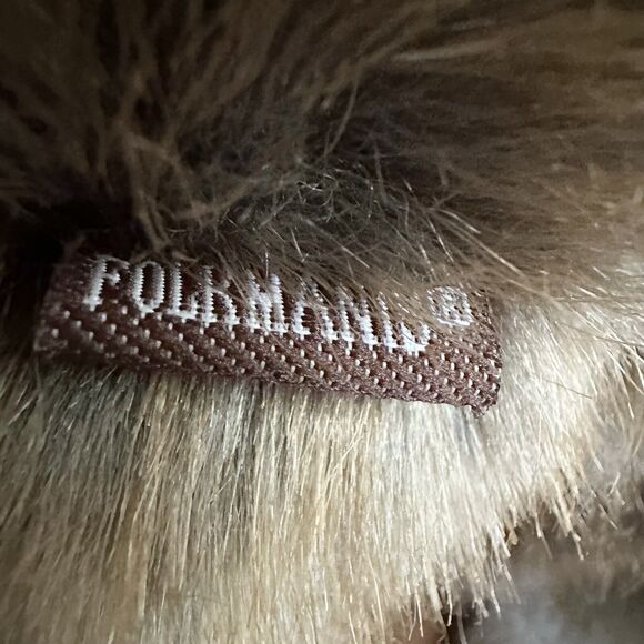 Folkmanis Sitting Brown Dog Hand Puppet 14” FolkTails Theater Pretend Toy - Picture 3 of 6